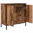 vaskeskab 60x30x60 cm konstrueret træ gammelt trælook