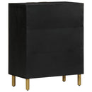skab 60x33x75 cm konstrueret træ sort