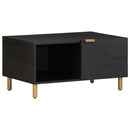 sofabord 80x50x40 cm konstrueret træ sort