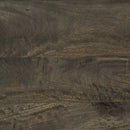 sengebord 40x33x46 cm massivt mangotræ sort