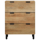 skænk 60x33x75 cm massivt mangotræ brun