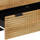 skænk 60x33x75 cm massivt mangotræ brun