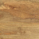 sofabord 80x54x40 cm massivt mangotræ brun