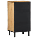 skænk 40x33x75 cm massivt mangotræ brun
