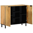 skænk 90x33x75 cm massivt mangotræ brun
