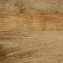 skab 60x33x100 cm massivt mangotræ brun