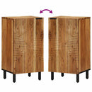 Sideboard med hylde Brun 40 x 33,5 x 75 cm Massivt mangotræ