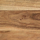 Sideboard med hylde Brun 40 x 33,5 x 75 cm Massivt mangotræ