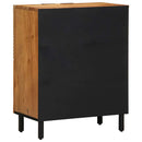 Sideboard med hylde Brun 60 x 33,5 x 75 cm Massivt mangotræ
