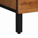 Highboard med skuffe Brun 60 x 33 x 100 cm Massivt mangotræ