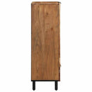 Highboard med skuffe Brun 60 x 33 x 100 cm Massivt mangotræ