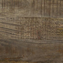 tv-bord 100x33x46 cm massivt mangotræ sort