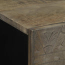 skænk 60x33x75 cm massivt mangotræ