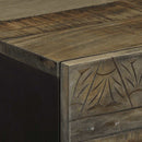 skab 40x33x110 cm massivt mangotræ