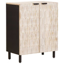 Sideboard Hvid Vask Finish 60 x 33 x 75 cm Massivt mangotræ