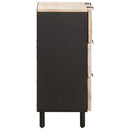 Sideboard Hvid Vask Finish 60 x 33 x 75 cm Massivt mangotræ