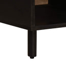 Sofabord Hvid 80 x 50 x 40 cm Massivt mangotræ