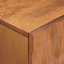 TV-skab Acacia Brun Finish 105 x 33 x 46 cm Massivt mangotræ