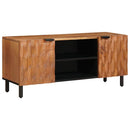 TV-skab Acacia Brun Finish 105 x 33 x 46 cm Massivt mangotræ