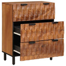 Sideboard Acacia Brun Finish 60 x 33 x 75 cm Massivt mangotræ