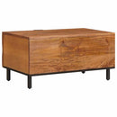 Sofabord Brun 80 x 50 x 40 cm Massivt mangotræ