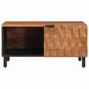 Sofabord Brun 80 x 50 x 40 cm Massivt mangotræ