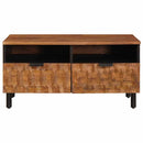 Sofabord med skuffe Brun 80 x 54 x 40 cm Massivt mangotræ