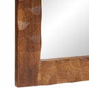 Badeværelsesspejl Acacia Brun Finish 50 x 70 x 2,5 cm