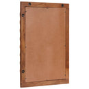 Badeværelsesspejl Acacia Brun Finish 50 x 70 x 2,5 cm