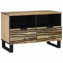 TV Enheder med skuffe Brun 70 x 33 x 46 cm Konstrueret træ