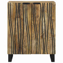 Sideboard Naturfarvet 60 x 33,5 x 75 cm Massivt mangotræ