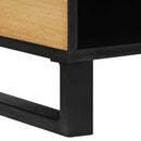 Sofabord Naturfarvet 80 x 50 x 40 cm Konstrueret træ