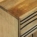 Natskab Naturfarvet 50 x 33 x 60 cm Konstrueret træ