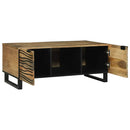 Sofabord Naturfarvet 100 x 54 x 40 cm Konstrueret træ