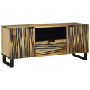TV Enheder med skuffe Brun 105 x 33 x 46 cm Konstrueret træ