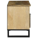 TV Enheder med skuffe Brun 105 x 33 x 46 cm Konstrueret træ