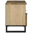 TV Enheder med skuffe Brun 100 x 33 x 46 cm Konstrueret træ