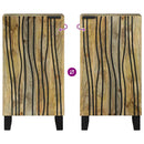 Sideboard Brun 40 x 33 x 75 cm Massivt mangotræ