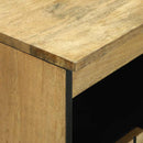 Sideboard med skuffe Brun 60 x 33 x 75 cm Massivt mangotræ