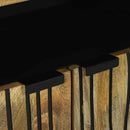 Sideboard med skuffe Brun 60 x 33 x 75 cm Massivt mangotræ