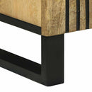 Sideboard med skuffe Brun 60 x 33 x 75 cm Massivt mangotræ