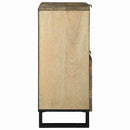 Sideboard Brun 80 x 33 x 75 cm Massivt mangotræ