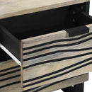 Natskab 2 pcs Hvid 40 x 33 x 46 cm Konstrueret træ