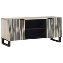 TV Enheder Hvid 105 x 33 x 46 cm Konstrueret træ