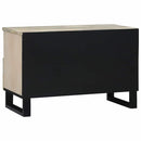 TV Enheder med skuffe Hvid 70 x 33 x 46 cm Konstrueret træ