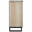 Sideboard Hvid 60 x 33,5 x 75 cm Massivt mangotræ