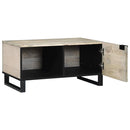Sofabord Hvid 80 x 50 x 40 cm Konstrueret træ