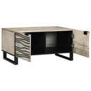 Sofabord Hvid 80 x 50 x 40 cm Konstrueret træ
