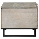 Sofabord Hvid 80 x 50 x 40 cm Konstrueret træ