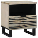 Natskab Hvid 40 x 33 x 46 cm Konstrueret træ